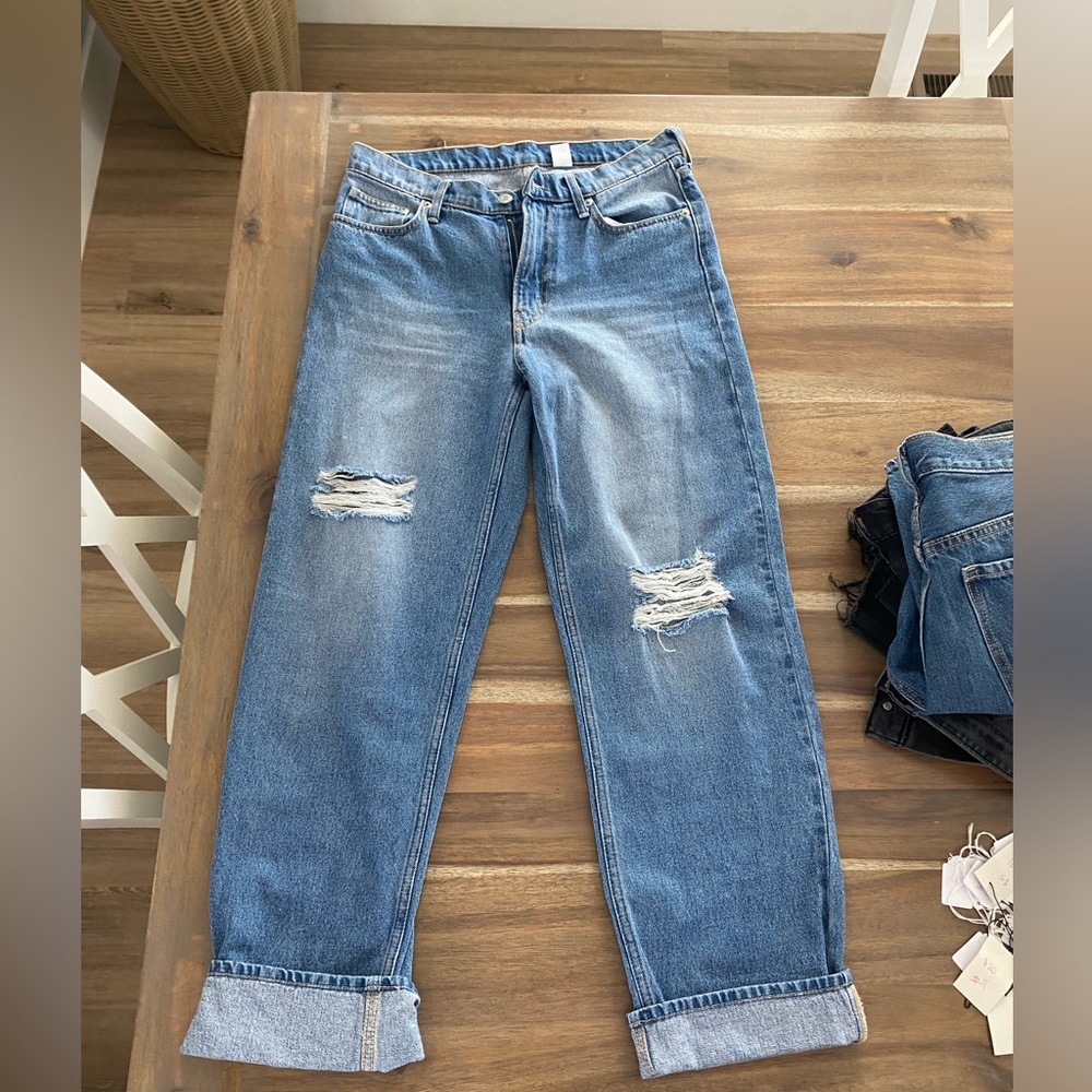 Denim H&M &Denim Baggy Low Waist Jeans Size 4